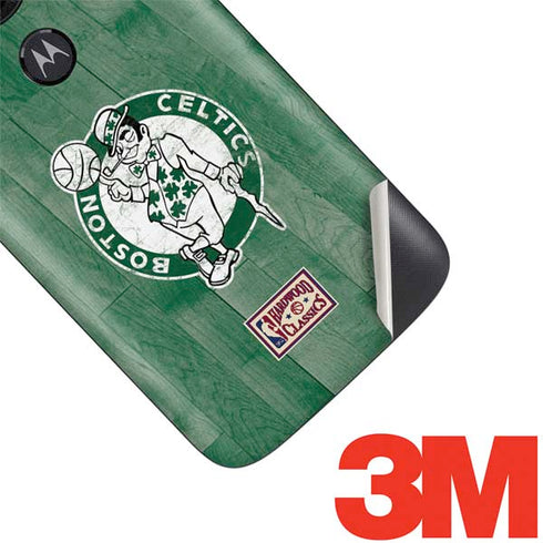 NBA Boston Celtics Hardwood Classics Moto E5 Play Skin